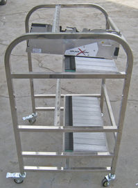 JUKI SMT Feeder Cart / SMT Chip Mounter Feeder Trolley Storage Cart For SIEMENS X Machine