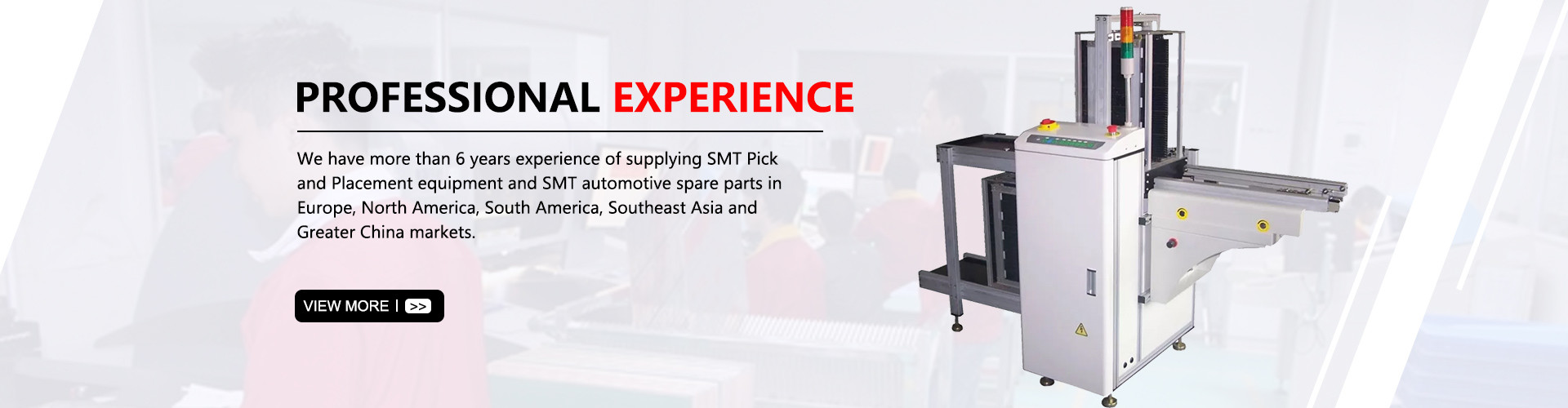 Kwaliteit de oppervlakte zet delen op fabriek