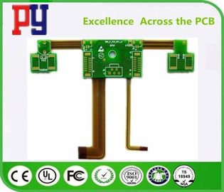 kopen Dikte van het Grondstof 1-3 Oz Koper van hoge Precisie de Stijve Flex PCB Polyimide Fr4 online manufacture