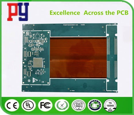 Fr4 8 Layers Rigid Flexible 1OZ PCB Printed Circuit Board